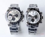 Swiss Rolex Cosmograph Daytona 4130 JH Factory Watch Silver or Gray Face